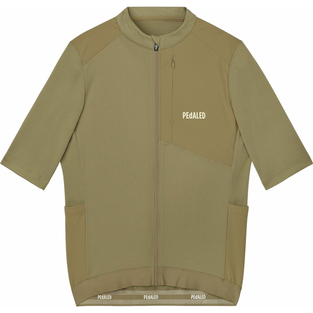 PEdALED Odyssey Merino Short Sleeve Jersey Men - Military Green