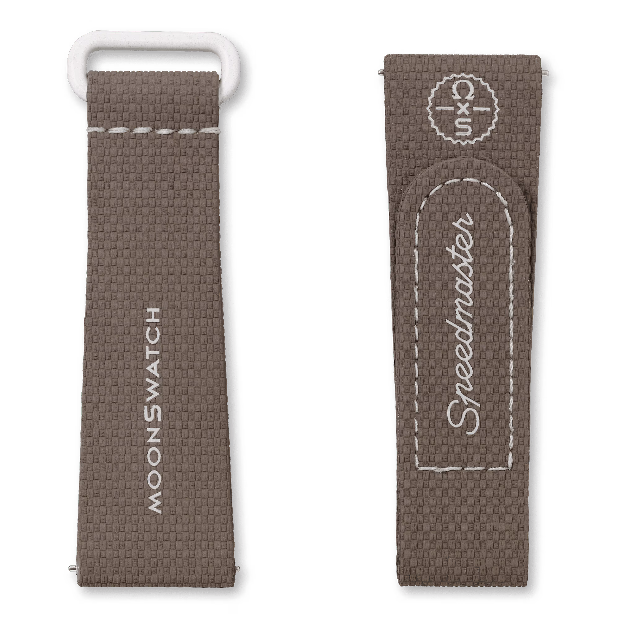 MOONSWATCH DARK BROWN/SAND RUBBER