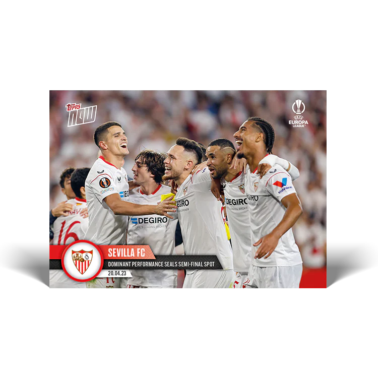Topps UK - Dominant performance seals semi-final spot - EL TOPPS NOW® Card #43