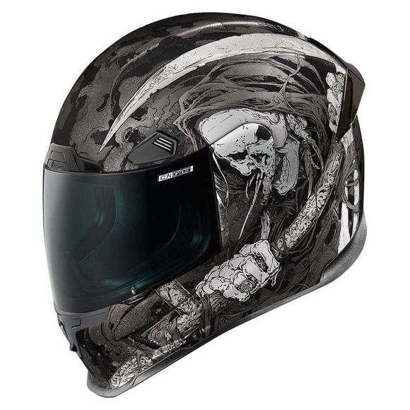 Casque intégral Icon AIRFRAME PRO - HARBINGER - NoirRef : IC0612