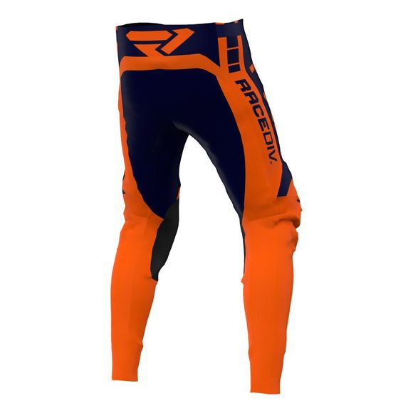 FXR PODIUM OFF-ROAD MIDNIGHT/ORANGE 2022 cross pants - Orange / BlueRef: FXR0180