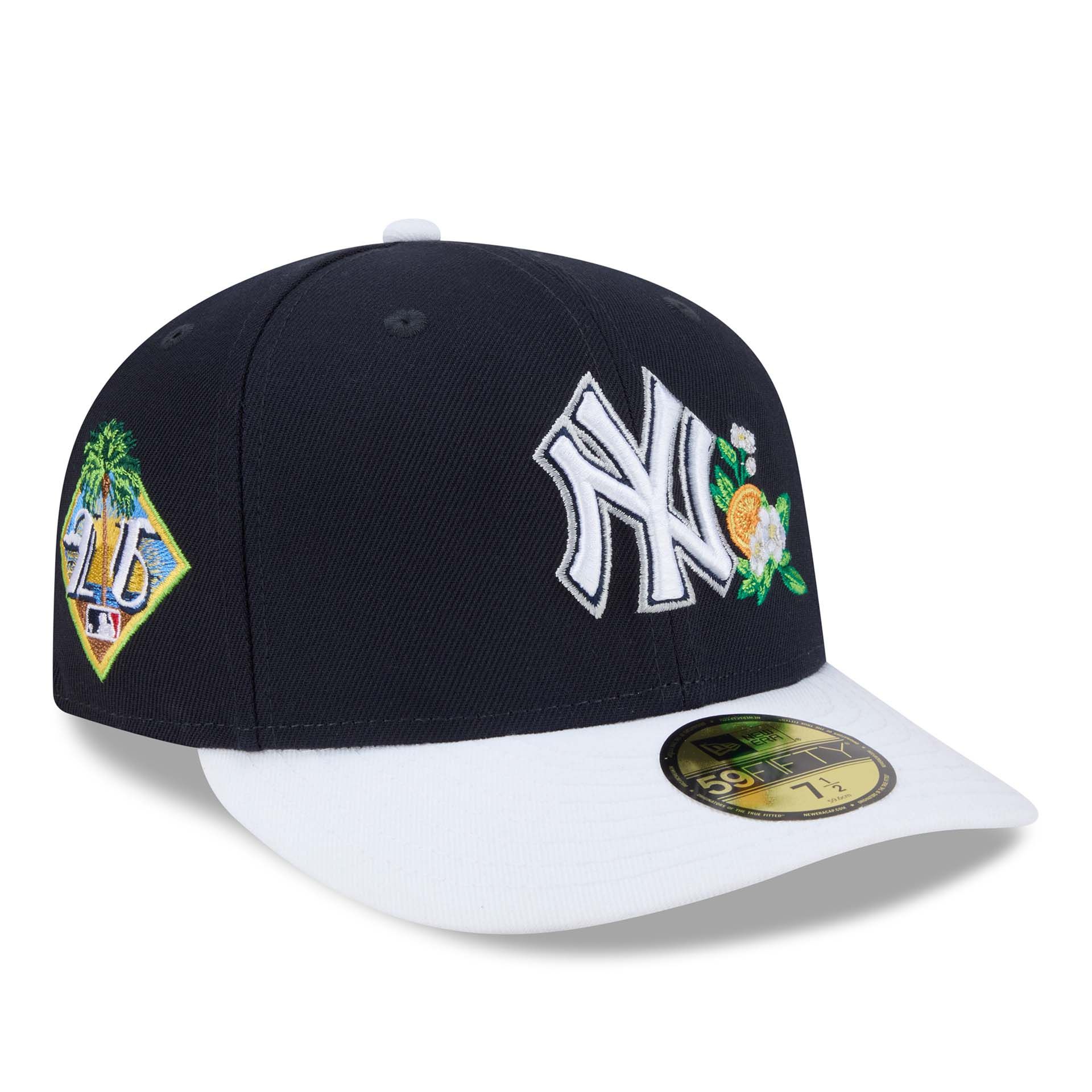 New York Yankees 2026 MLB Authentic Spring Training 59FIFTY Pre-Curved Cap Navy