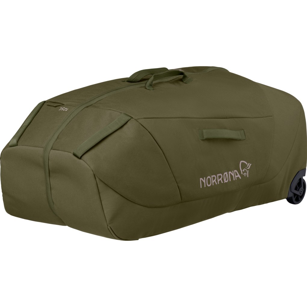 Norrona dividable 125L Trolley Bag - Olive Night