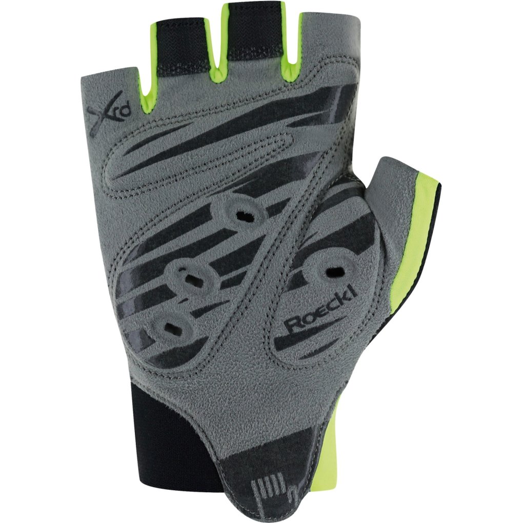Roeckl Sports Ivory 2 Cycling Gloves - black/fluo yellow 9210