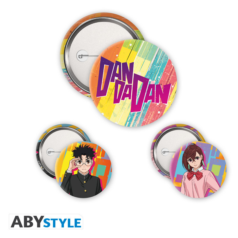 DAN DA DAN Badge Pack Momo & Okarun