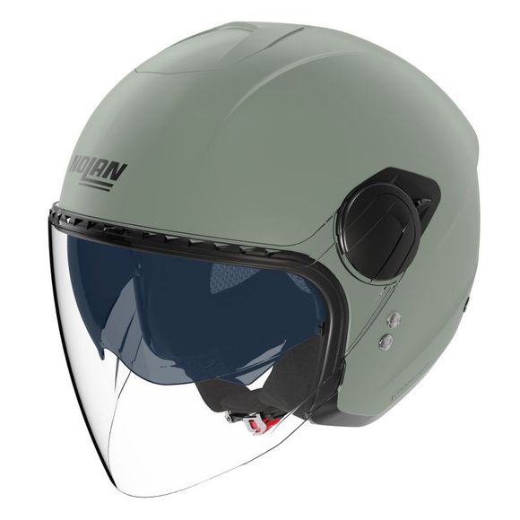 Nolan N20-2 VISOR CLASSICO NOBILE Open-Face Helmet - Gray / GreenRef: NL1732