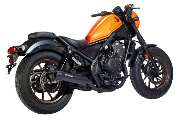 Miller Exhaust Silencer Black Conical TipHONDA 500 CMX 500 A REBEL ABS - 2025Ref: Mil01015A / Ho-Cmx5E5-X56.11