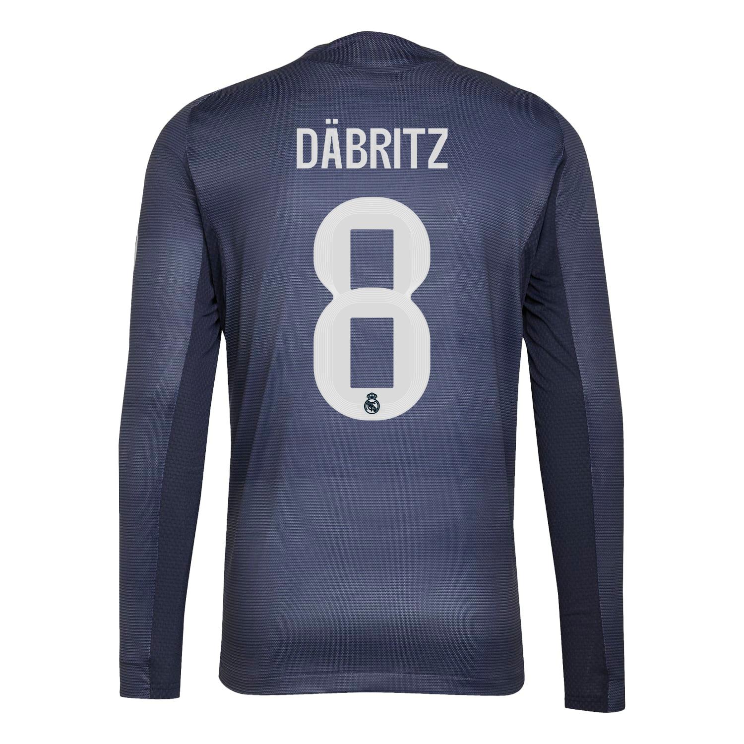 Mens Away Long Sleeve Authentic Shirt 25/26 Navy