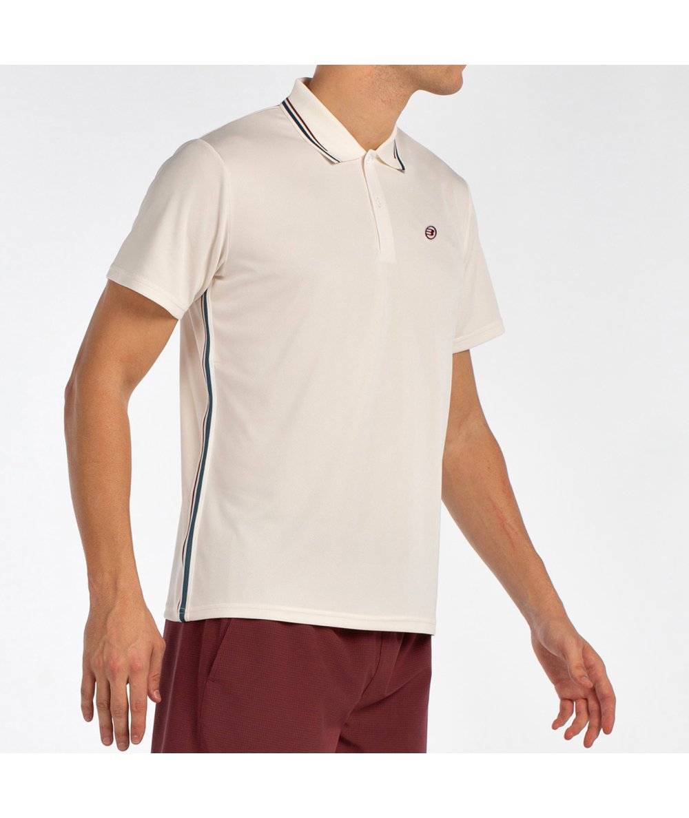 POLO T-SHIRT BULLPADEL ARBO ECRU