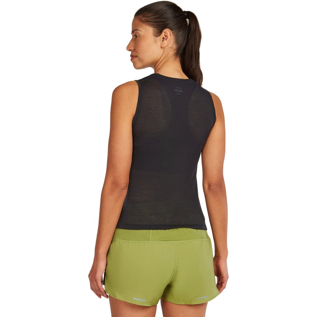Icebreaker Merino 75 Cool-Lite™ Featherlight™ Tank Top Women - Black