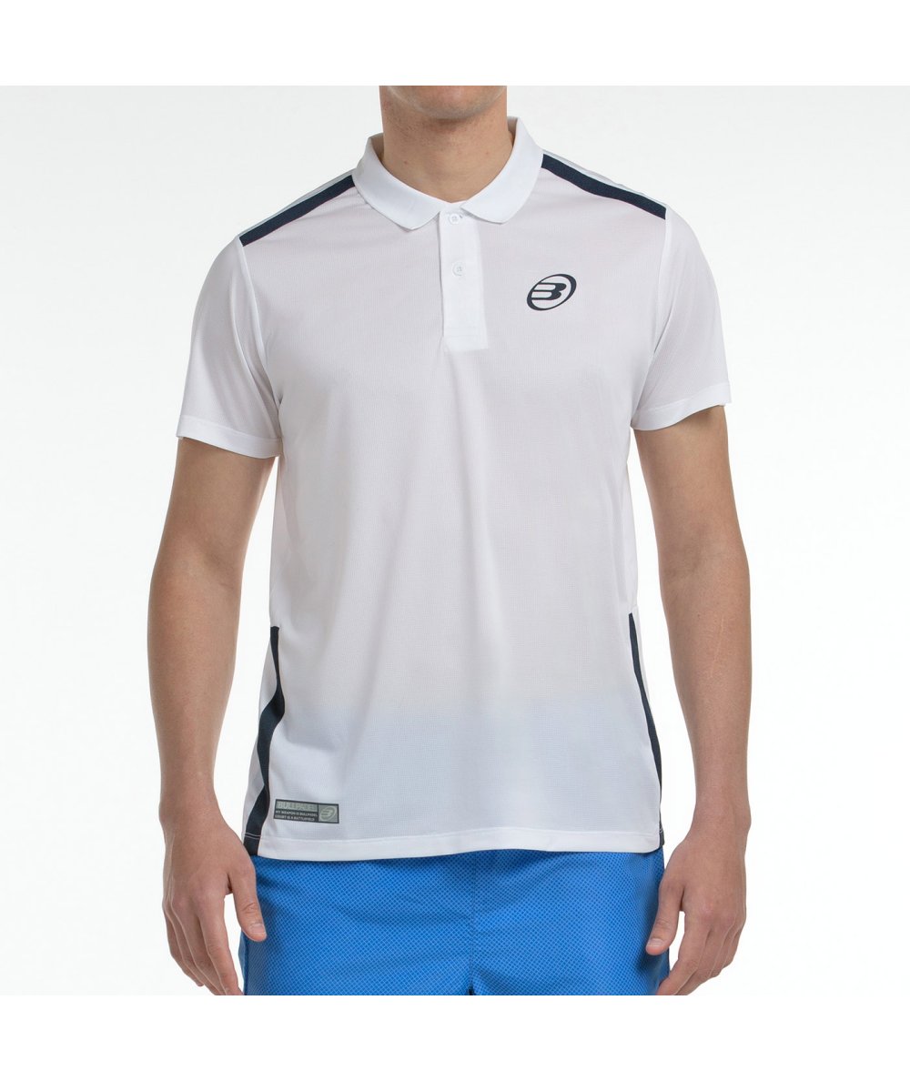 POLO T-SHIRT BULLPADEL BALTO WHITE