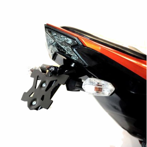 Top Block Black License Plate HolderRef: tb0282 / spek37