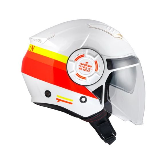 Pull-in GRAPHIC GARY RED Jet Helmet - RedRef: PUL0444
