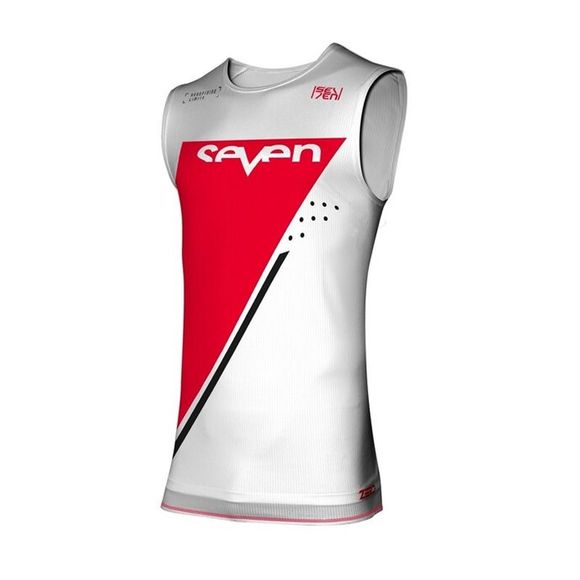 Seven ZERO ECHELON 2023 cross jersey - White / RedRef: SEV0038