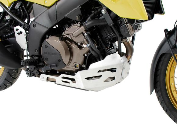 Hepco & Becker aluminum engine guard - Alu/anodised aluminum?SUZUKI 1050 V-STROM 1050 - 2020 - 2022Ref: HBE02492A / 8103544 00 12