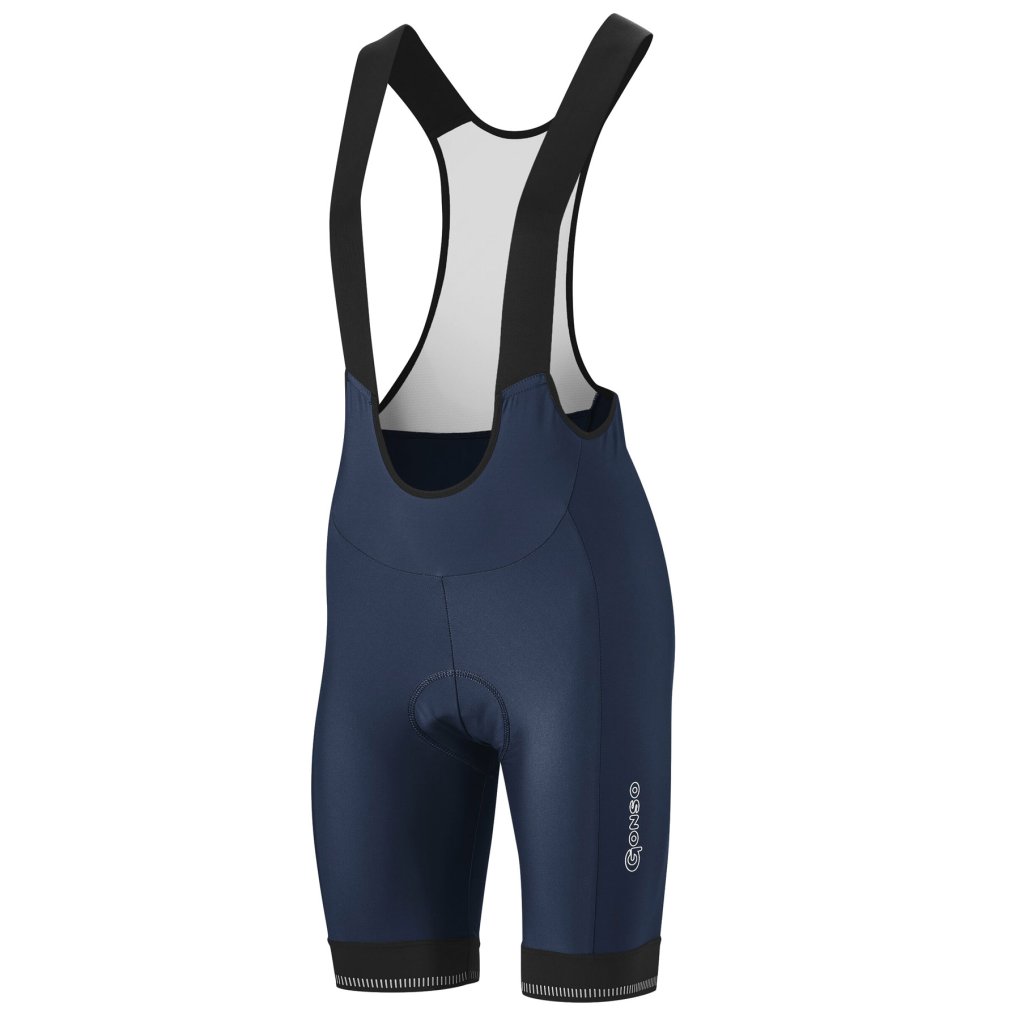 Gonso SITIVO Red Bib Shorts Women - Black