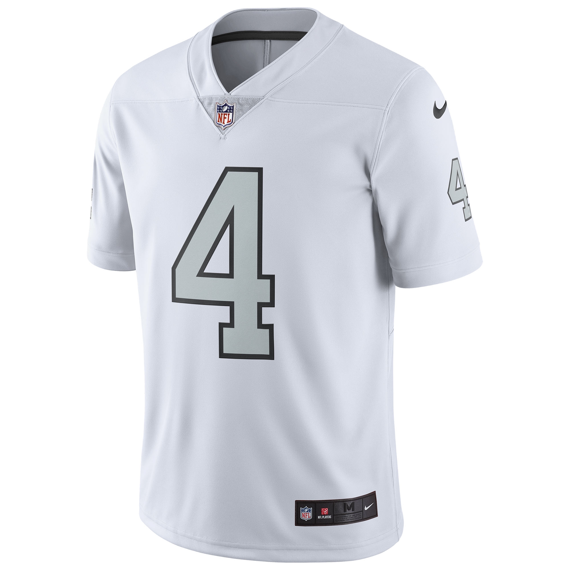 Derek Carr #4 Las Vegas Raiders Nike Vapor Limited NFL Jersey Alternate White
