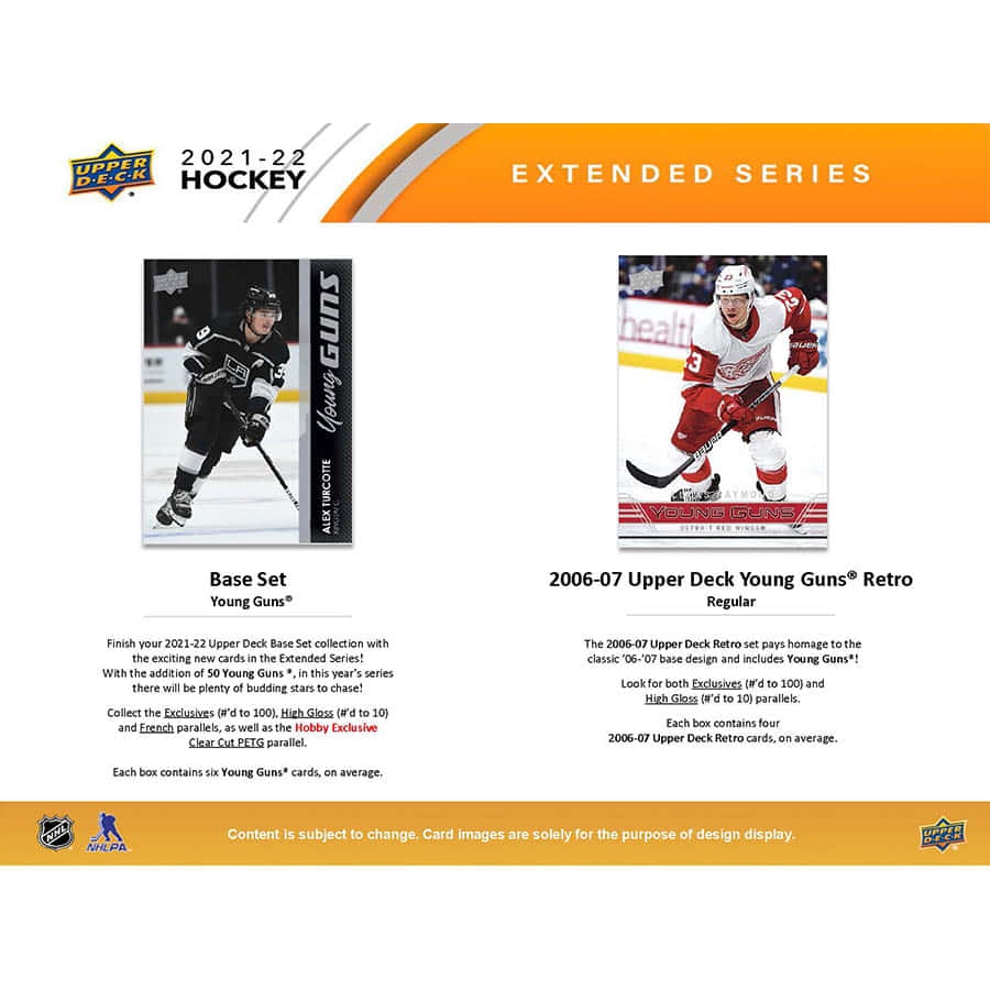2021/22 Upper Deck Extended Series NHL Hockey Hobby Box