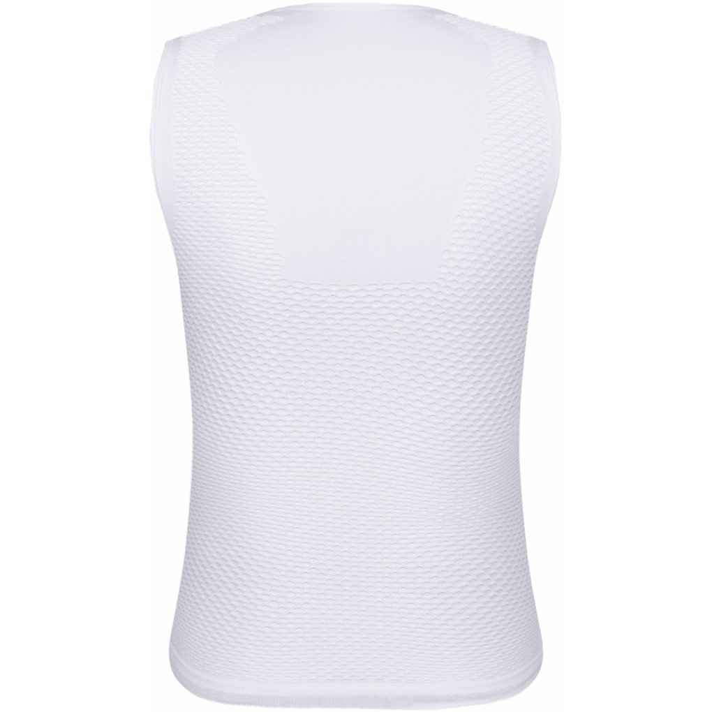 Isadore Seamless Sleeveless Baselayer Unisex - White