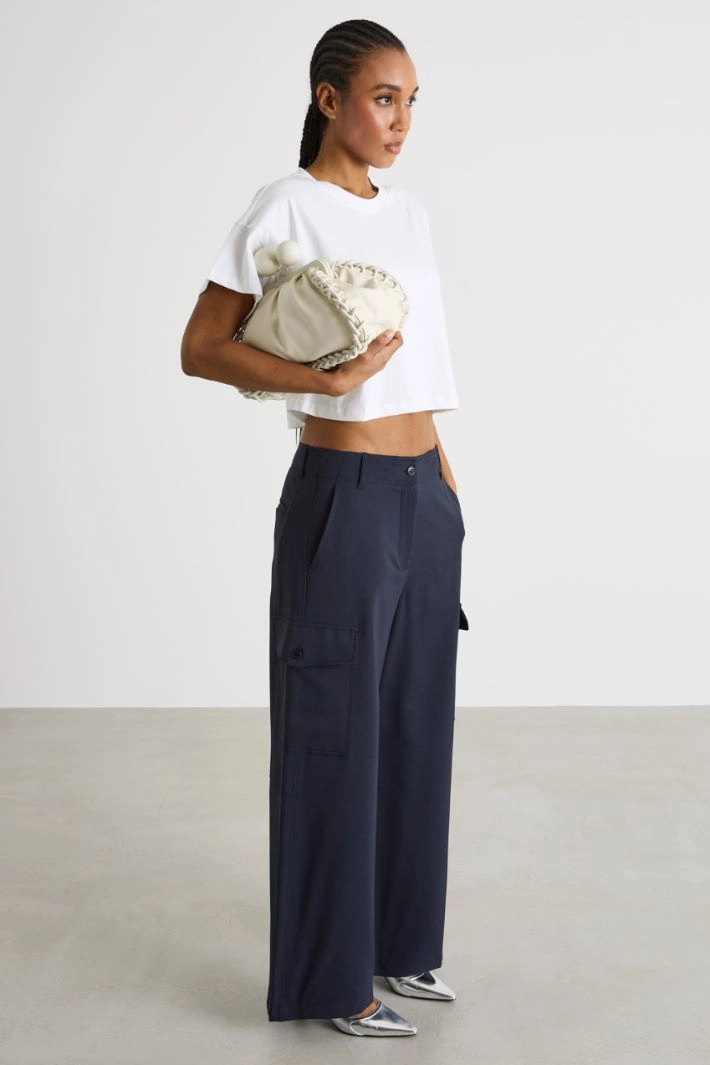 Boxy T-shirt - WHITE