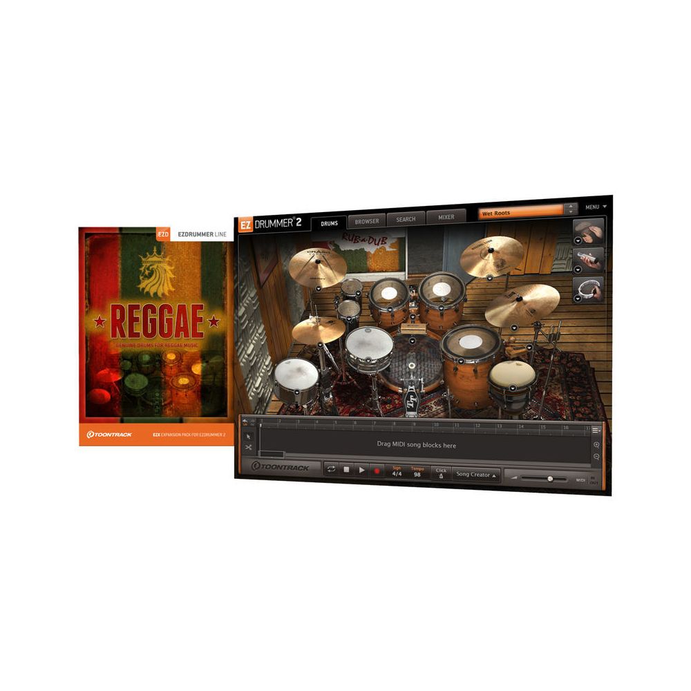 Toontrack EZX Reggae – Thomann Ireland