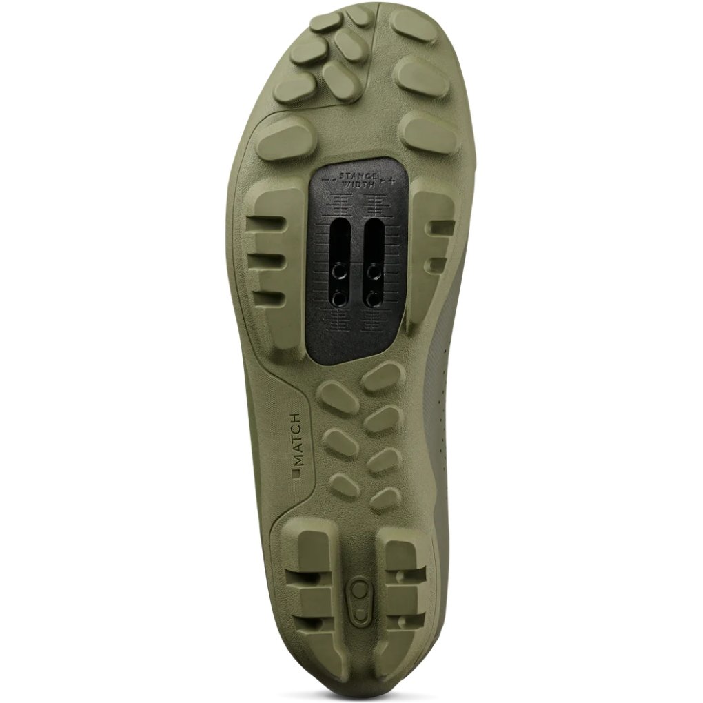 Crankbrothers Candy Lace Gravel/XC Shoes - green/dark green/ochre