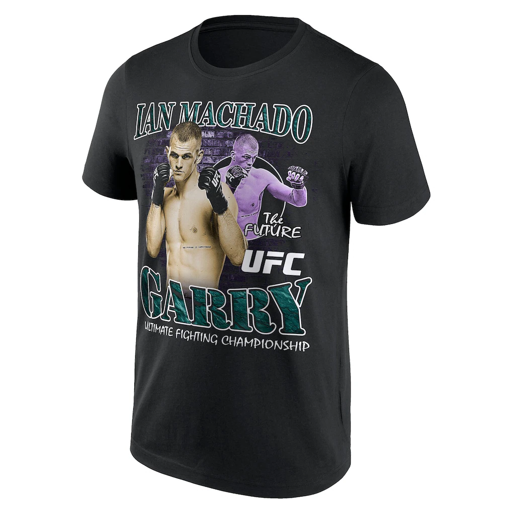 UFC Ian Machado Garry Throwback T-Shirt - Black - Mens
