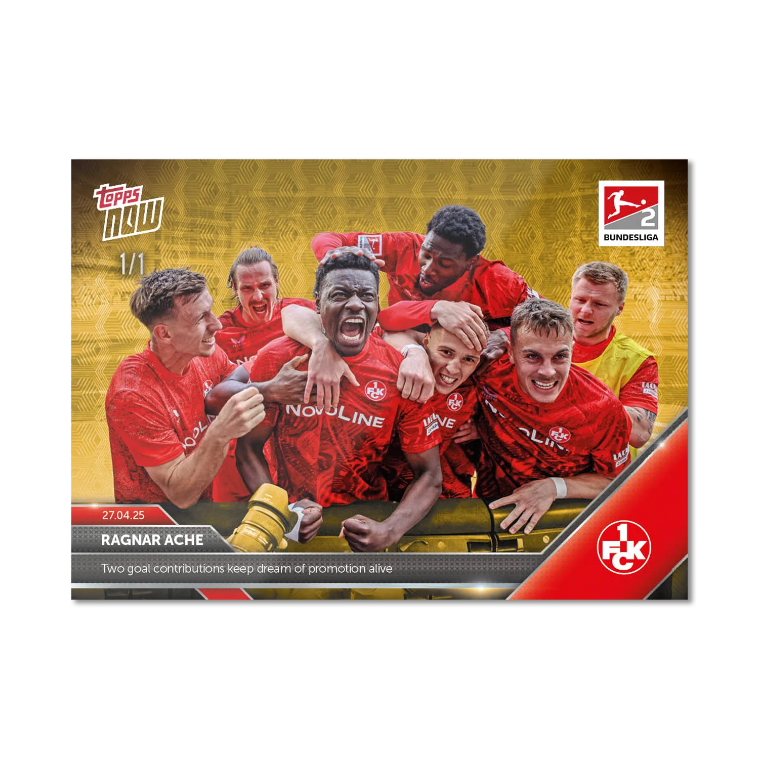 Ragnar Ache - 2024-25 Bundesliga Topps NOW® Card 173