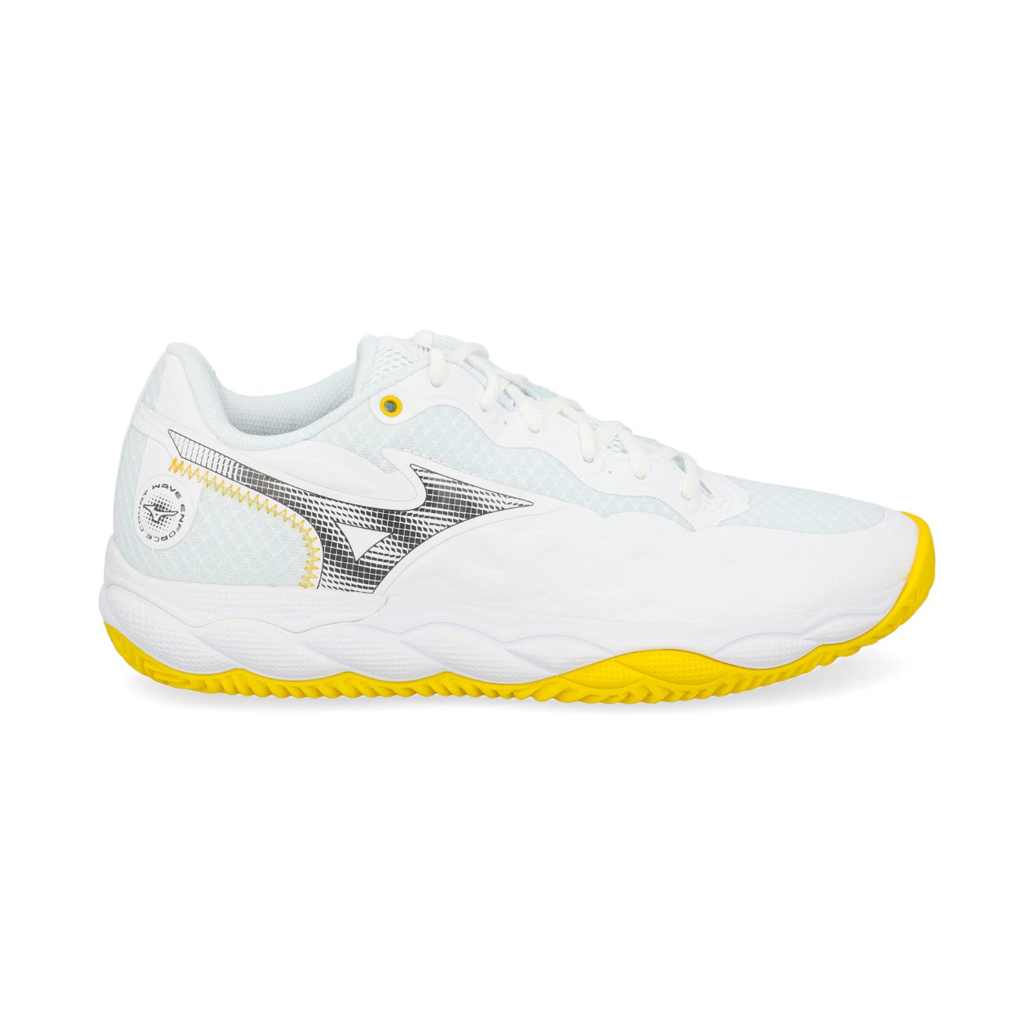 Mizuno Wave Enforce Court Padel 61GB2438 WOMEN'S WHITE/YELLOW