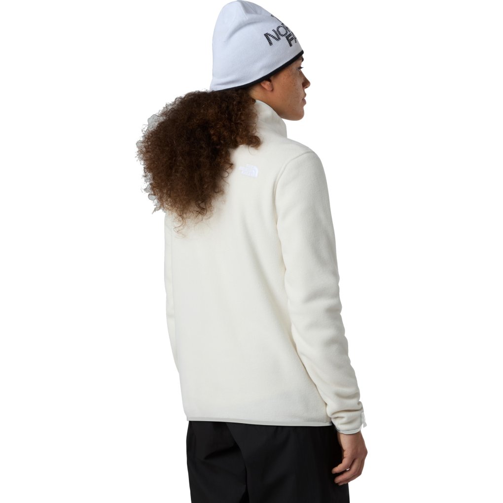 The North Face Glacier Fleece Jacket Women - White Dune