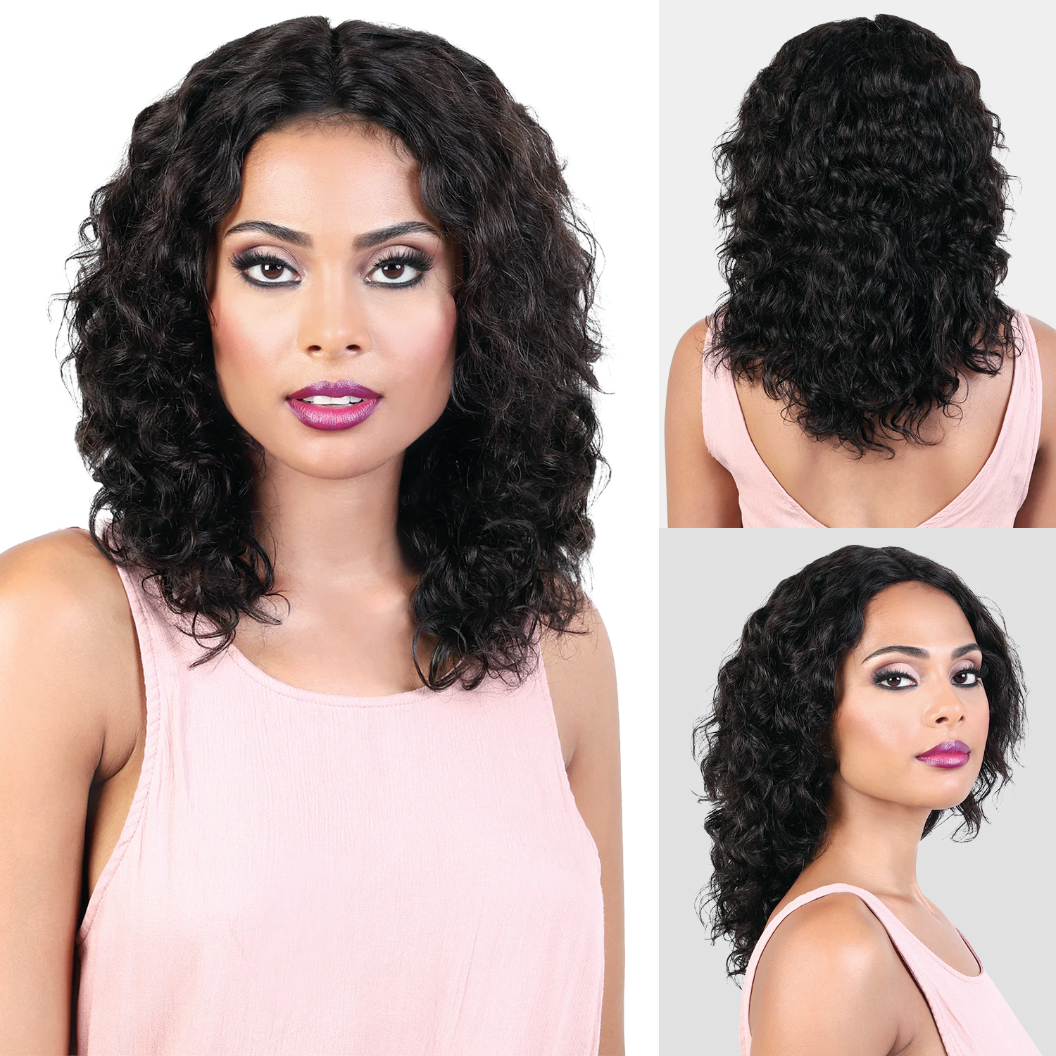 Motown Tress Brazilian Virgin Human Hair Braids Pre-Stretched Water Bulk 18