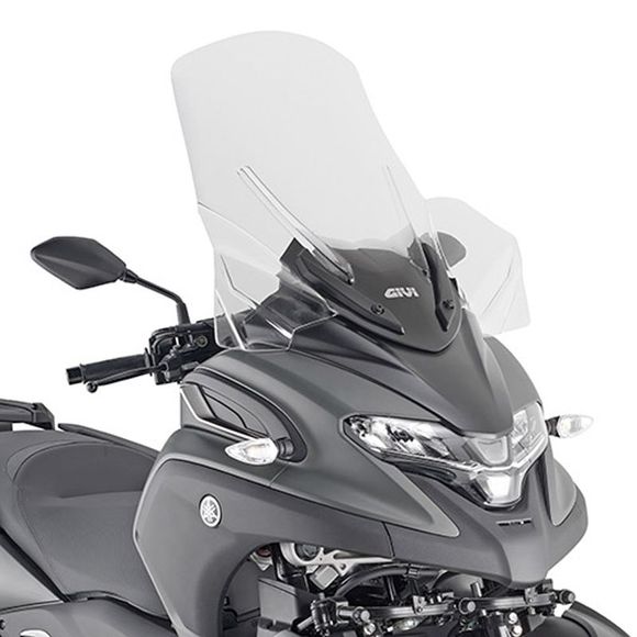Givi High protection colorless bubble - ColorlessYAMAHA 300 TRICITY 300 - 2020 - 2024Ref: D2149ST