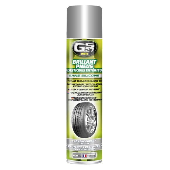 Lustrating GS27 product renovators tires & exterior plastics - universal siliconeRef: gs0101 / pr110101