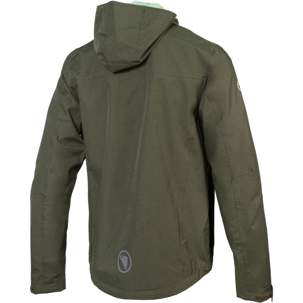 Endura Hummvee Waterproof Hooded Jacket Men - bottle green
