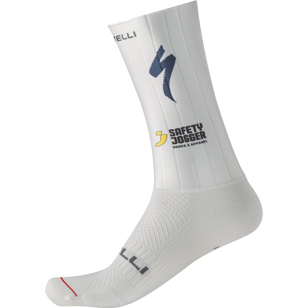 Castelli Fast Feet 4 Socks Team Soudal Quick-Step - white 001