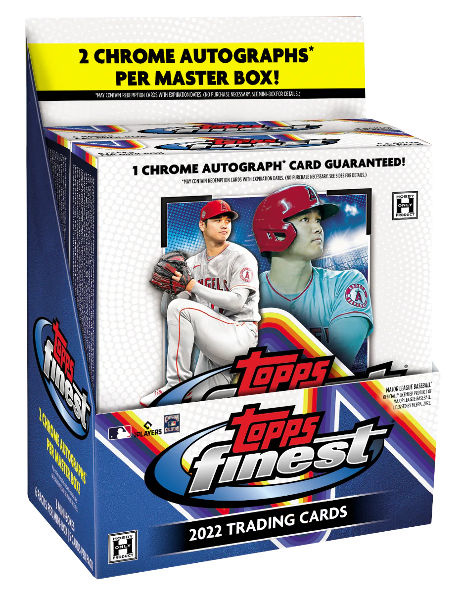2022 Topps Finest Baseball - Master Box - Topps UK