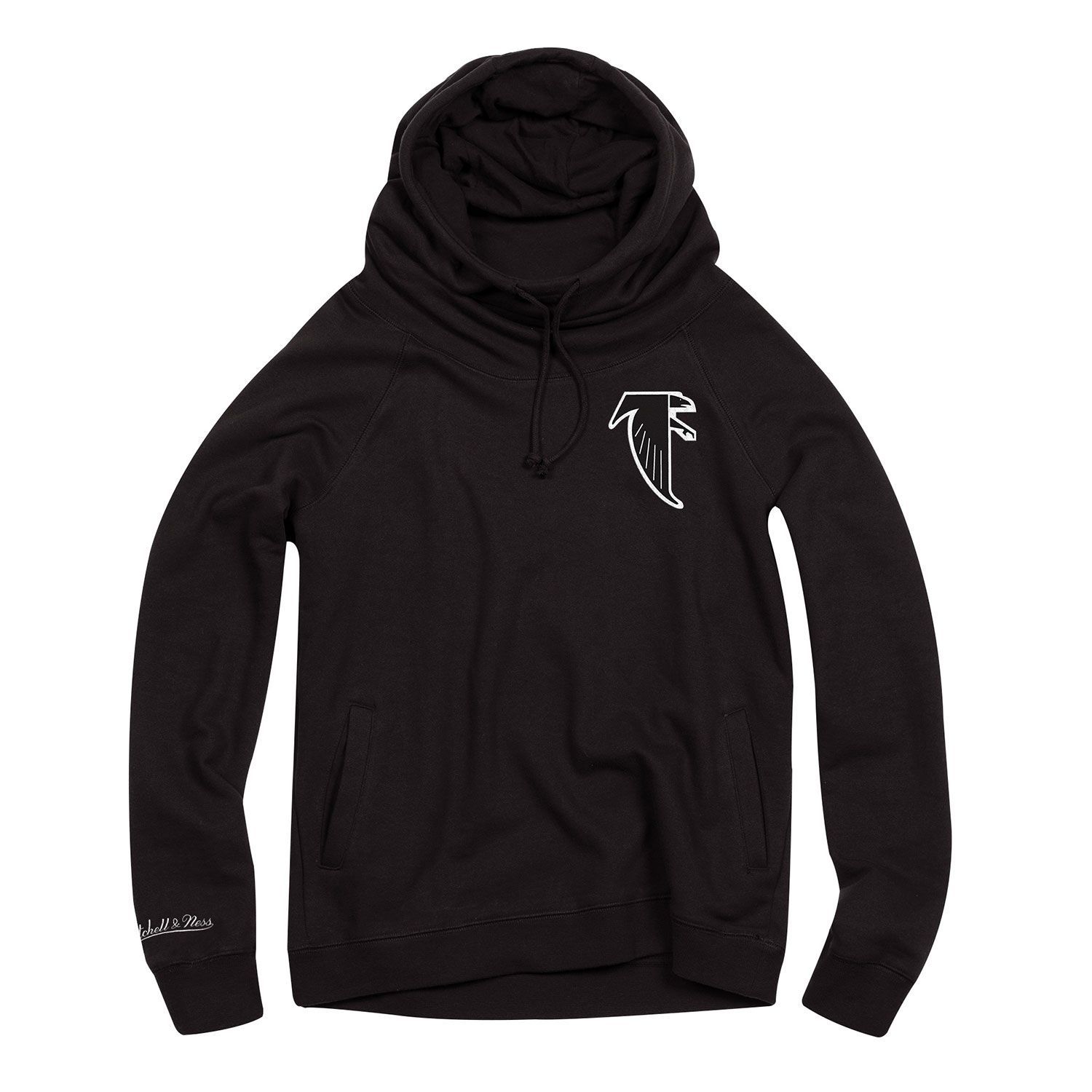 Atlanta Falcons Funnel Neck Pullover NFL Hoodie (WOMEN'S)