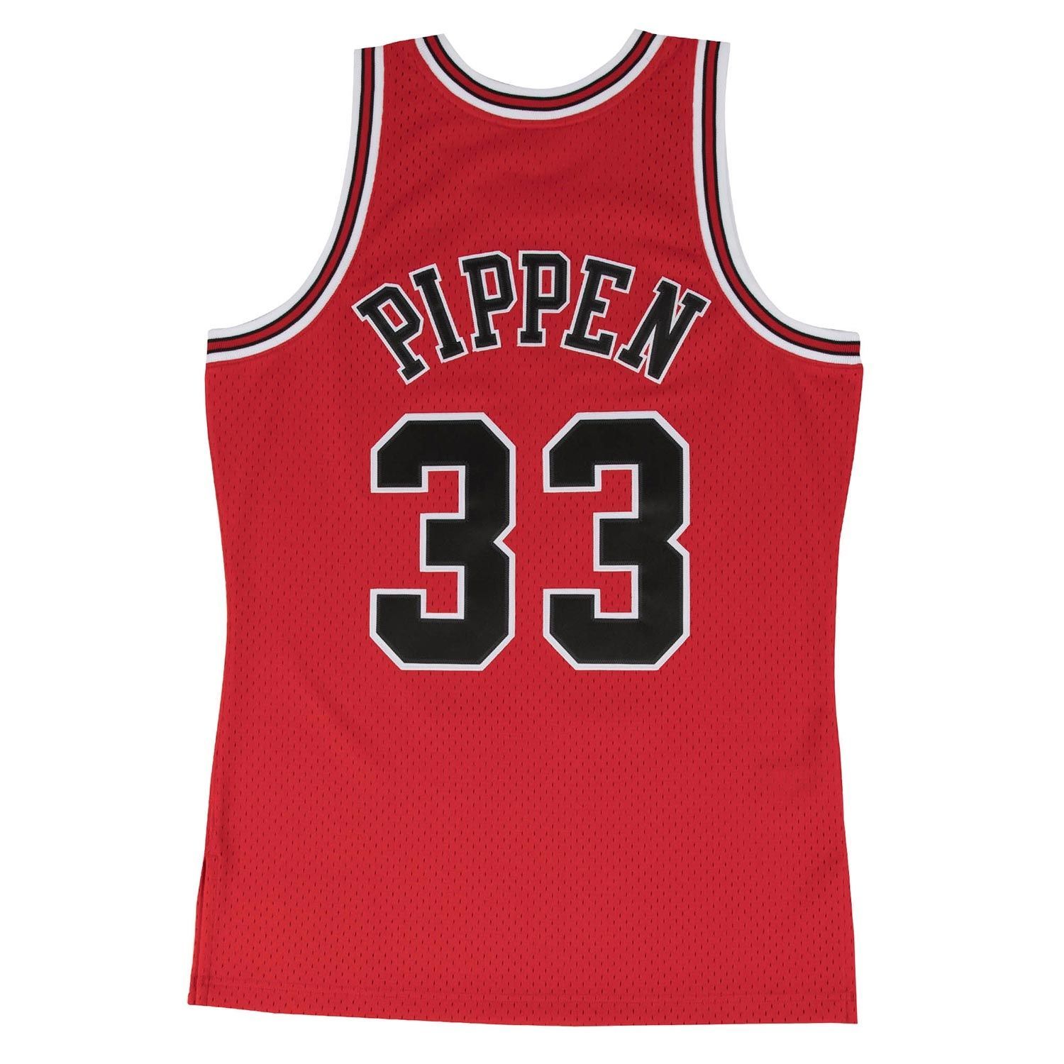 Scottie Pippen #33 Chicago Bulls 1997-98 Swingman NBA Jersey Red