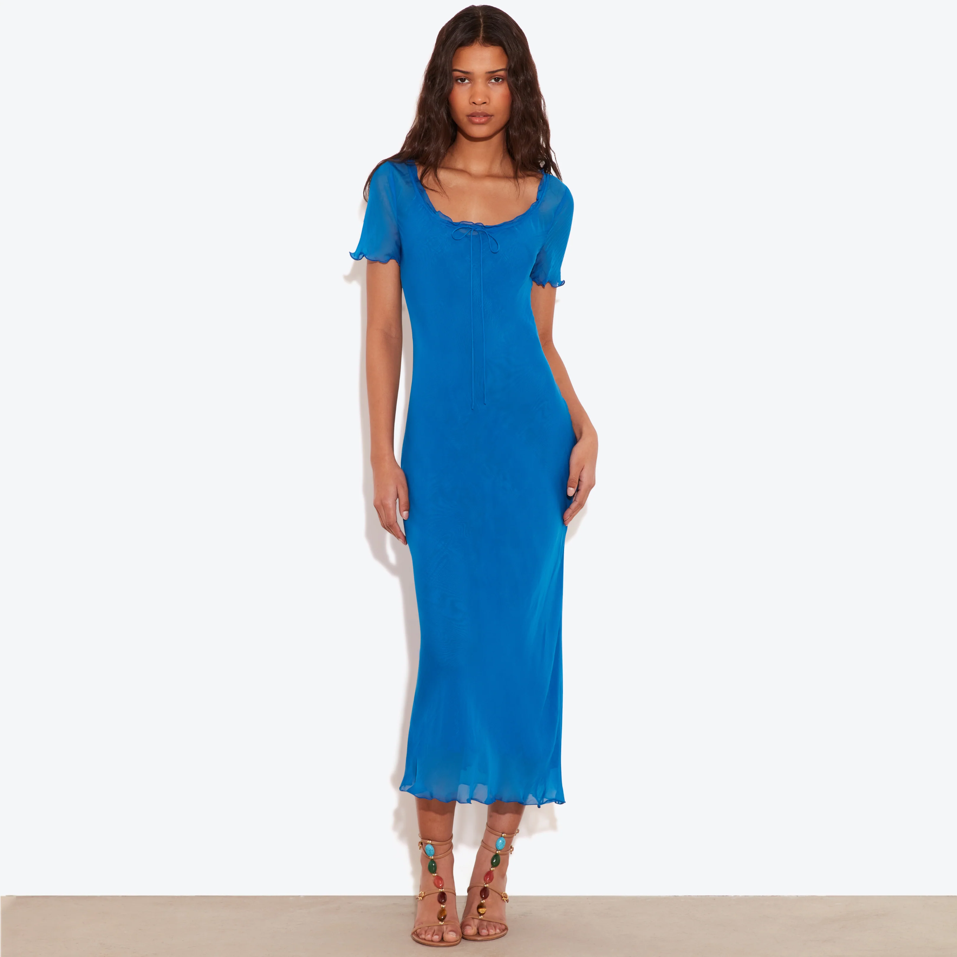 Anessa Dress Blue