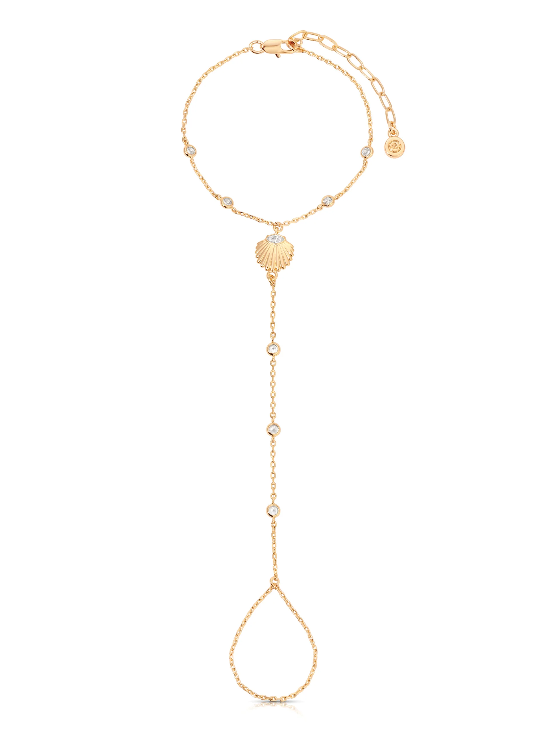 Santorini Shell Hand Chain