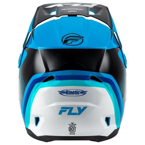 Fly KINETIC RALLY 2025 cross helmet - Blue / BlueRef: FL1520
