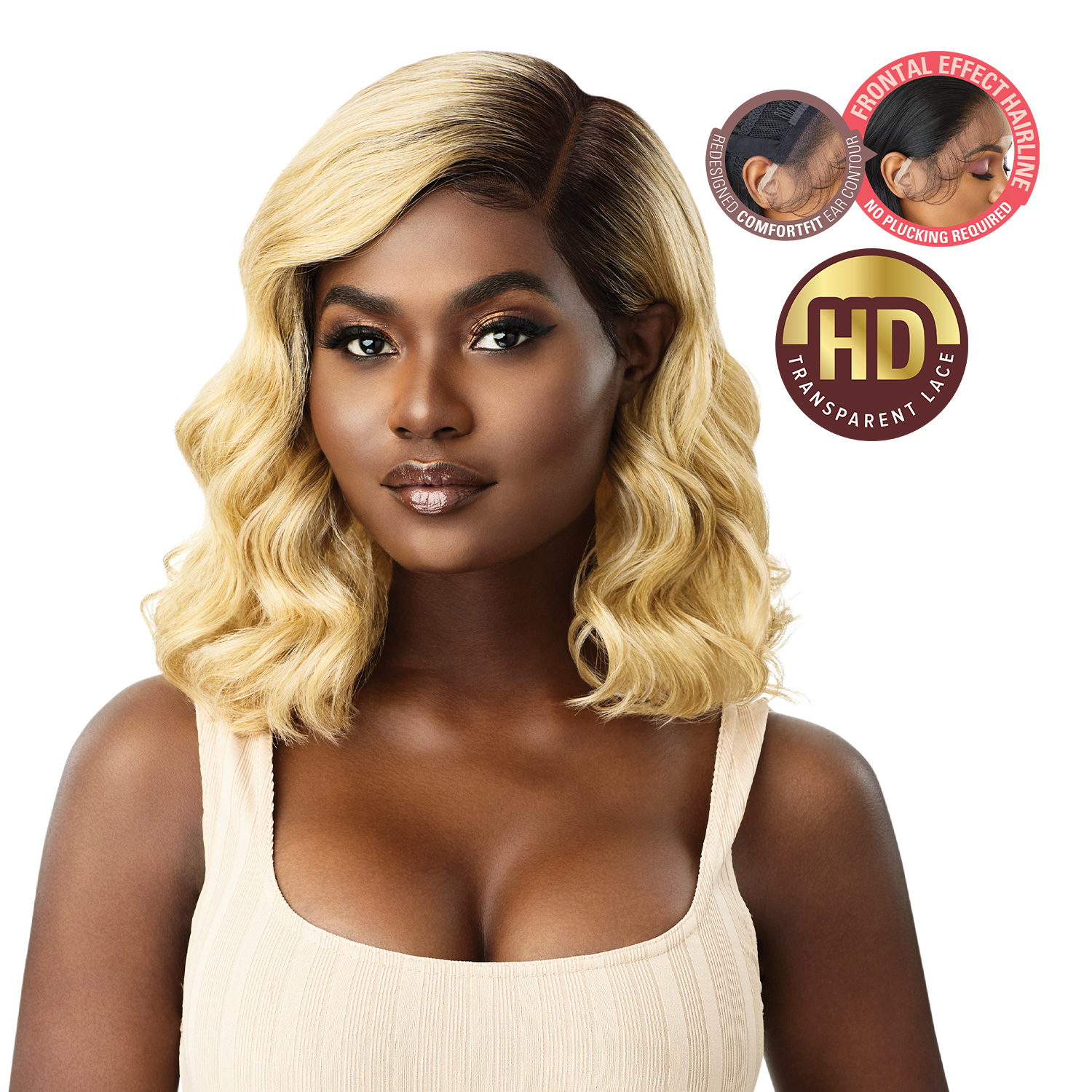 Outre Melted Hairline HD Lace Front Wig Luellen