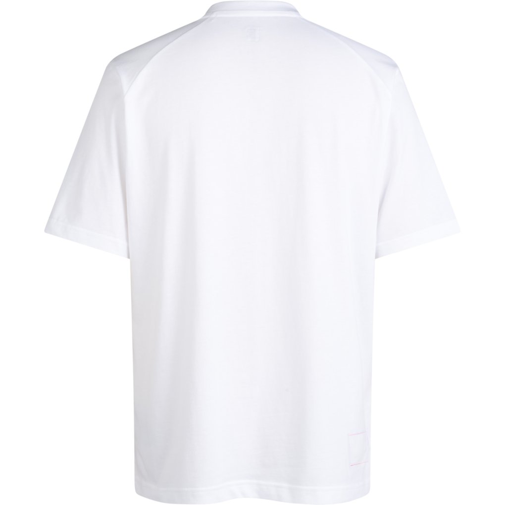 Rapha Cotton Logo T-Shirt Men - white/high-vis pink