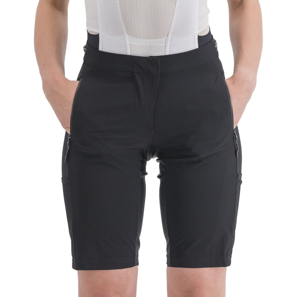 Sportful Supergiara Overshorts Women - 002 Black