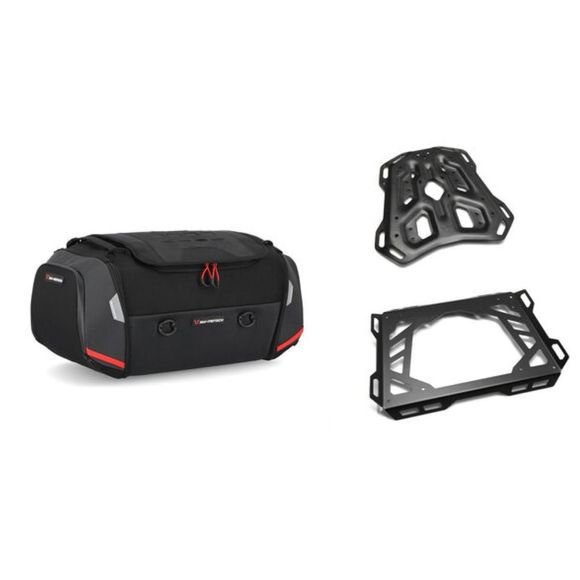 SW-MOTECH RACKPACK saddle bag (42 liters) COMPLETE WITH BRACKET - BlackRef: swm0510 / gpt.05.440.30001