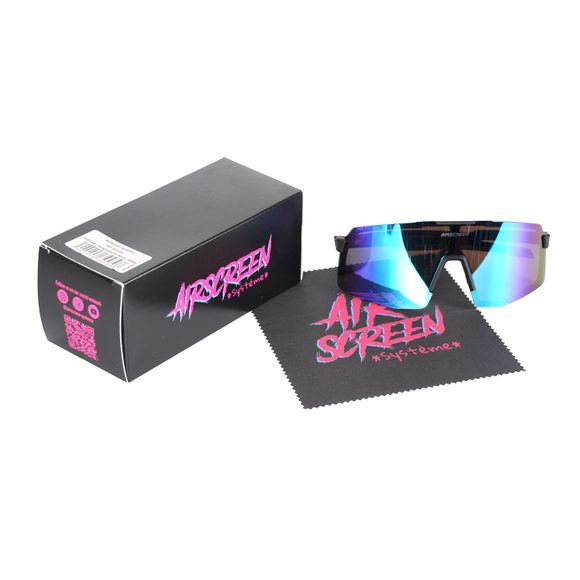 Airscreen Activity Airscreen Sunglasses - Black / BlueRef: ASM0080 / 001-014-12