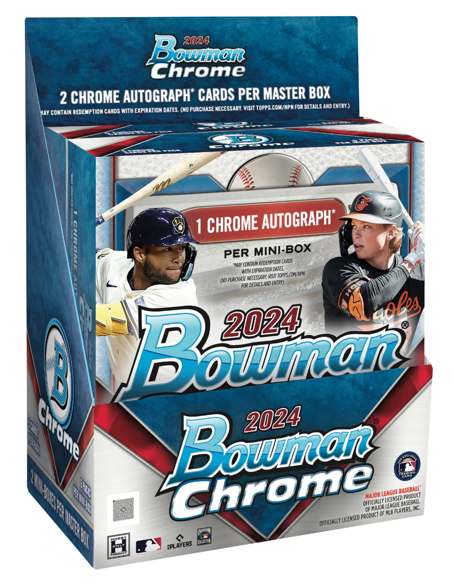 2024 Bowman Chrome® Baseball - Hobby Box