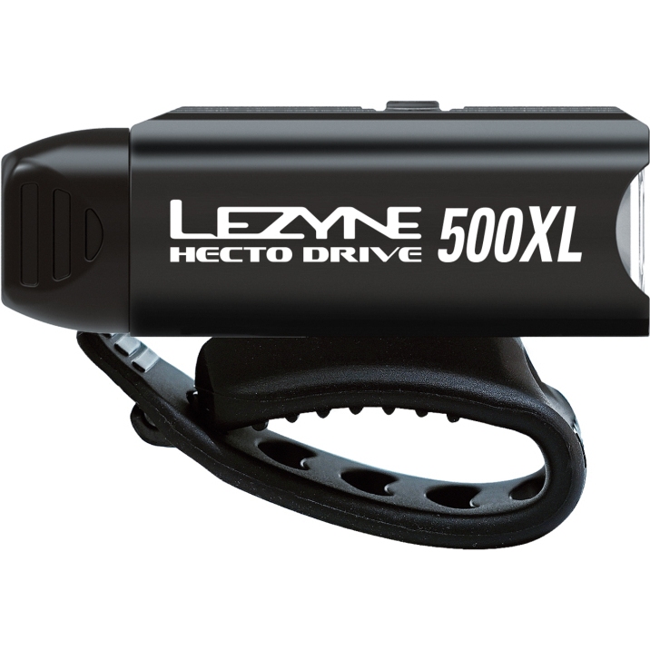 Lezyne Hecto Drive 500XL Front Light - w/o StVZO - blk/hi gloss