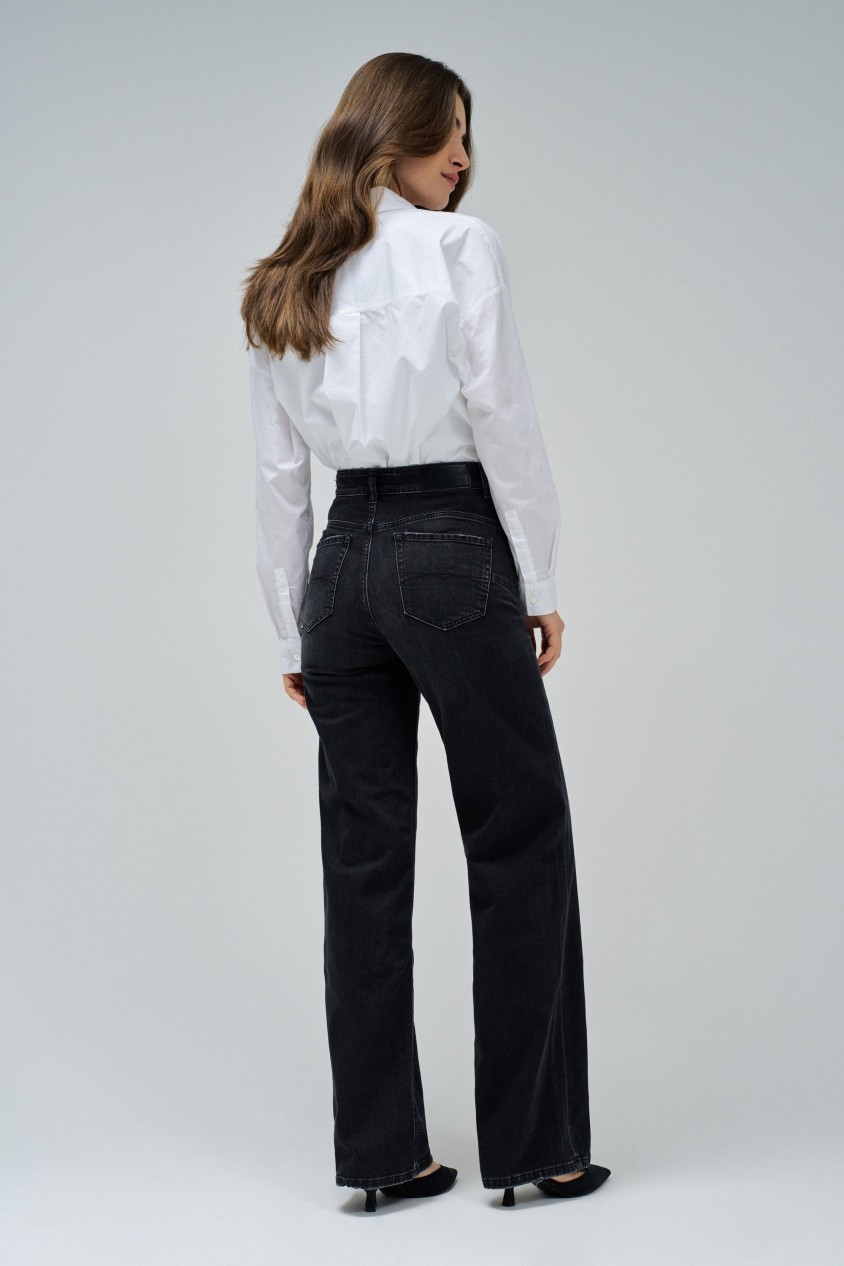 FAITH PUSH IN WIDE JEANS