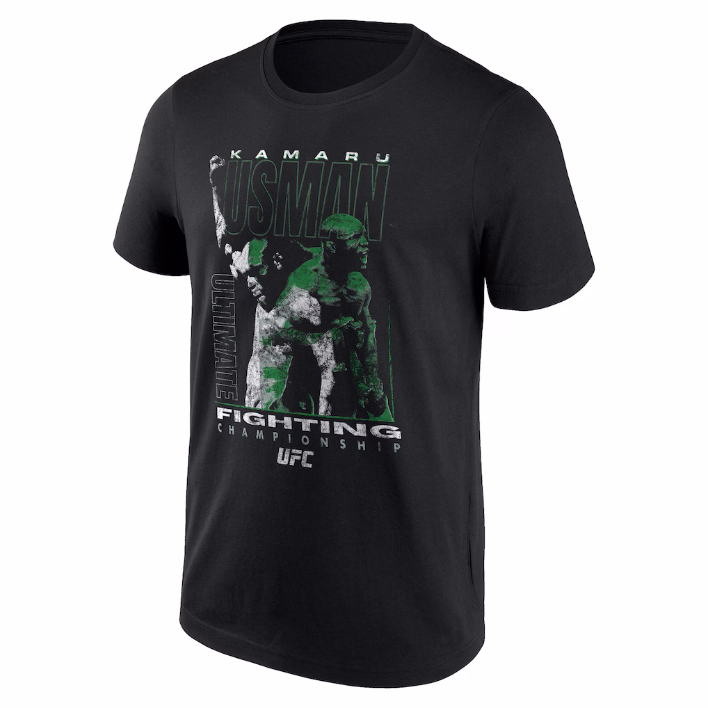 UFC Kamaru Usman Fist Up T-Shirt - Mens